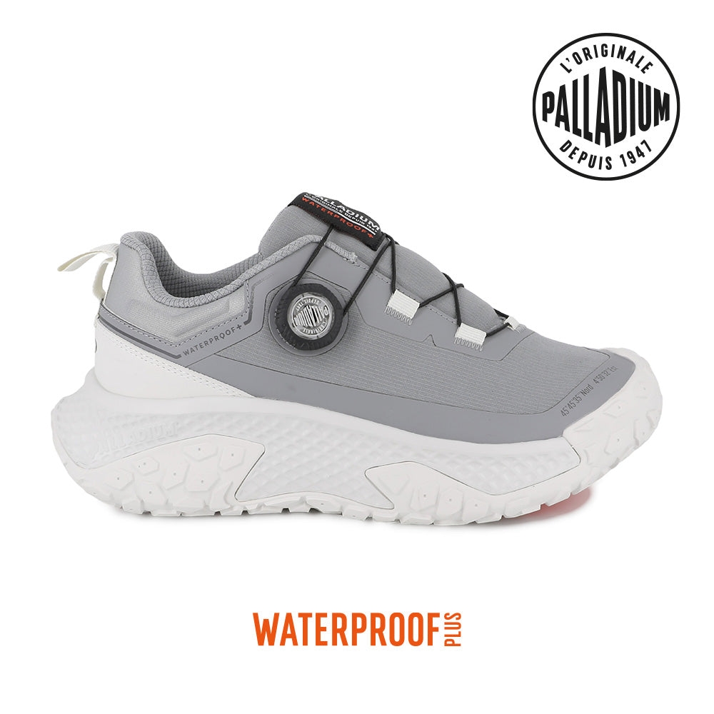 Palladium OFFBOUND DISC WP+~ULTIATE GRAY~ 男女 旋鈕快綁橘標防水鞋 74685057