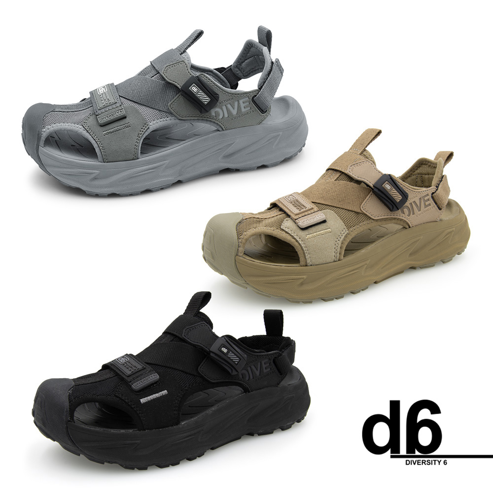 G.P 啟蒙 【G.P】男款Q軟舒適磁扣兩用護趾鞋D591M (SIZE:40-44)