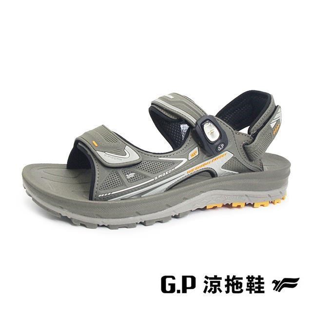 G.P 啟蒙 (男)NEO ULTIMA磁吸快扣機能涼鞋 男鞋-綠色