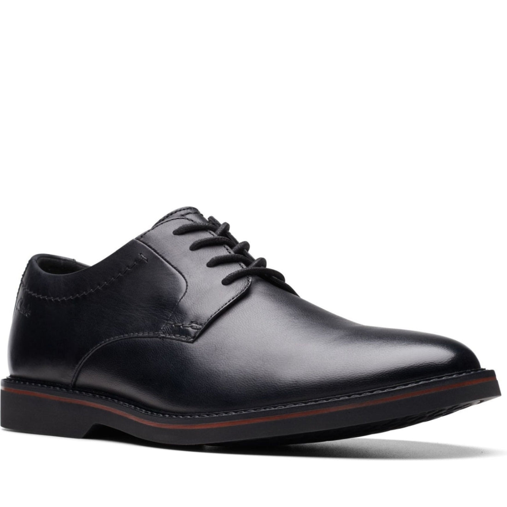 Clarks ATTICUS LT繫帶商務皮鞋 商務鞋 正式鞋 黑色男款鞋