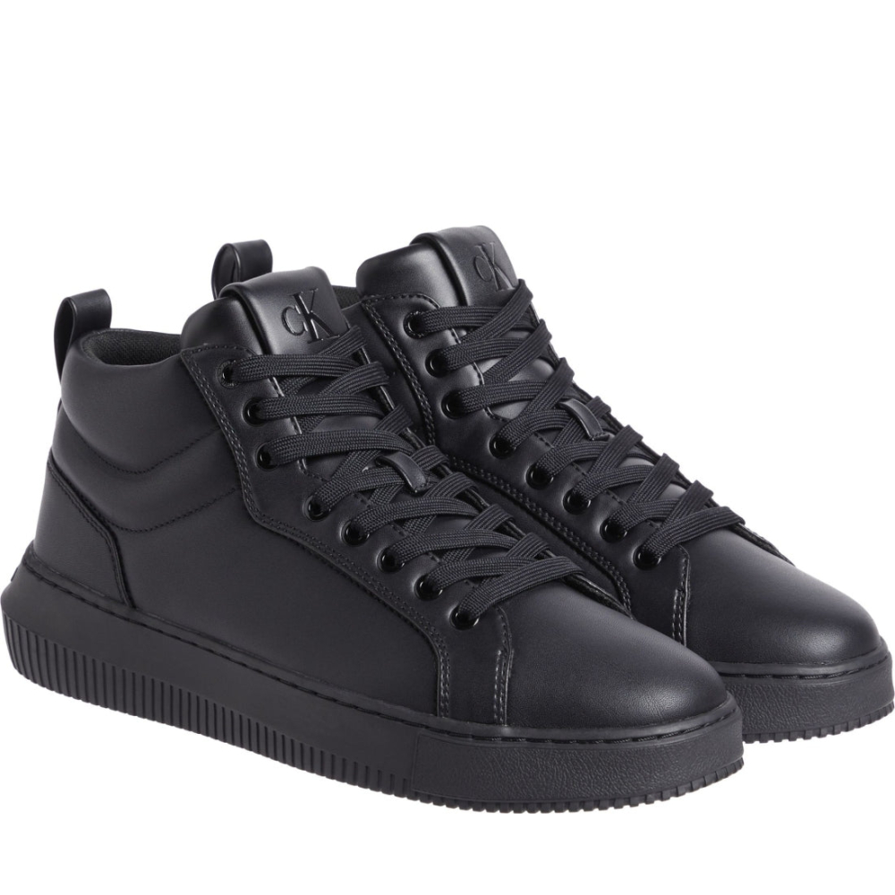 Calvin Klein CHUNKY CUPSOLE HIGH 踝靴 黑色男款鞋