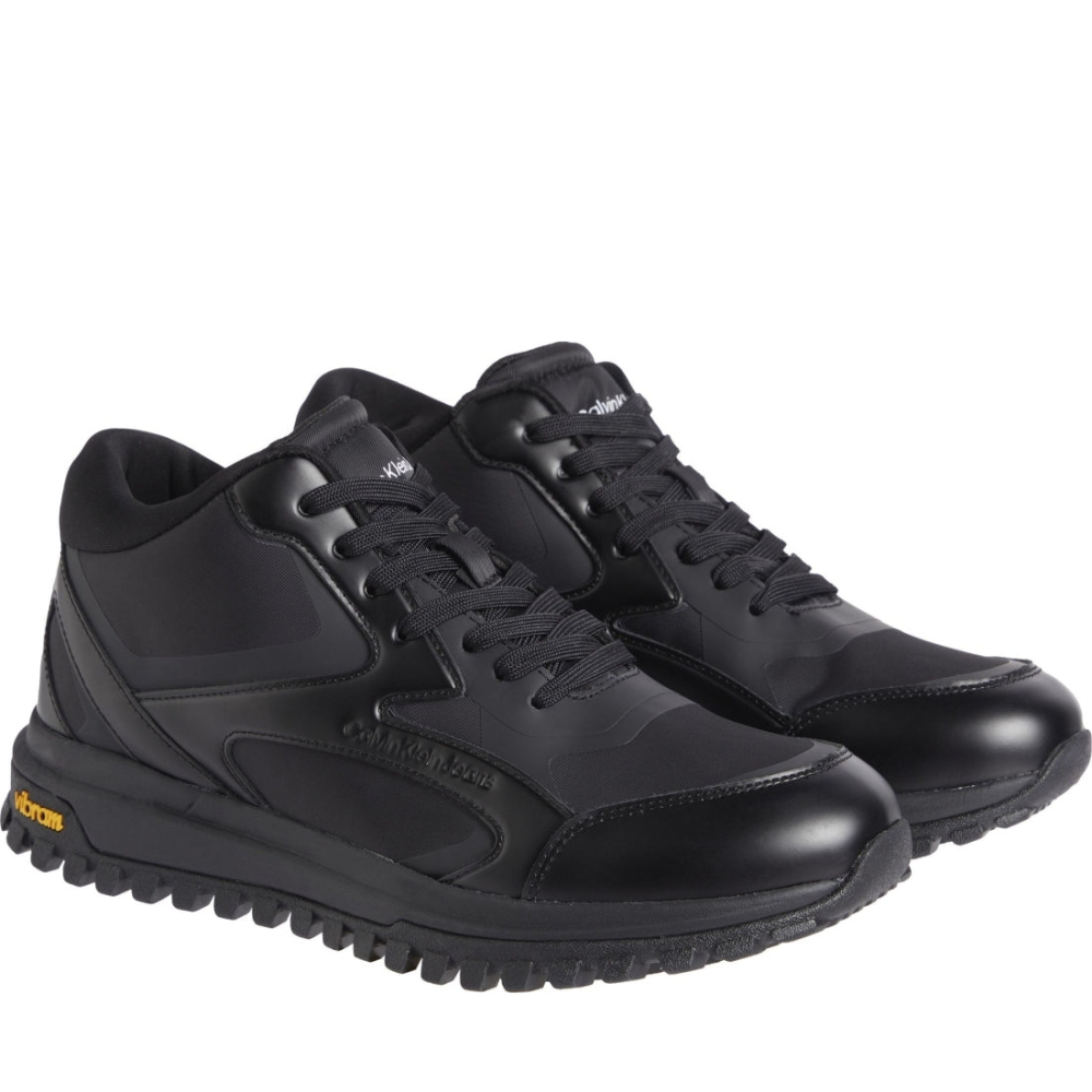 Calvin Klein VIBRAM TOOTH MULTILAY 踝靴 黑色男款鞋