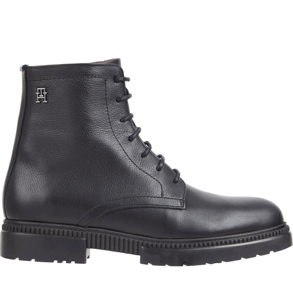 Tommy Hilfiger COMFORT CLEATED THERMO 靴子 黑色男款鞋