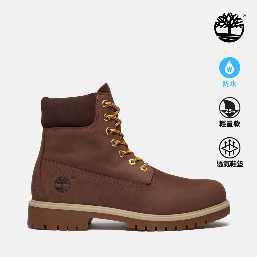 Timberland 男款深棕色Timberland R 25輕量款防水6吋靴｜A6CH6W01