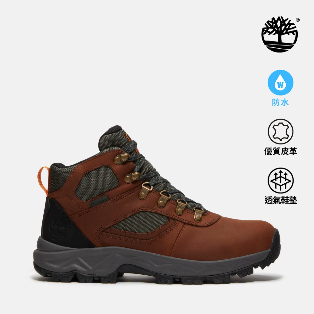 Timberland 男款鐵鏽色Mt. Maddsen 2.0防水健行靴｜A5SJ2EM6