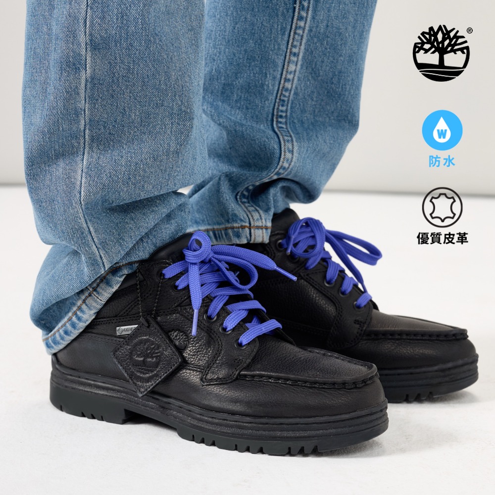 Timberland 男款黑色特別款Timberland R Heritage GORE-TEX防水中筒靴|A2JU5EL2
