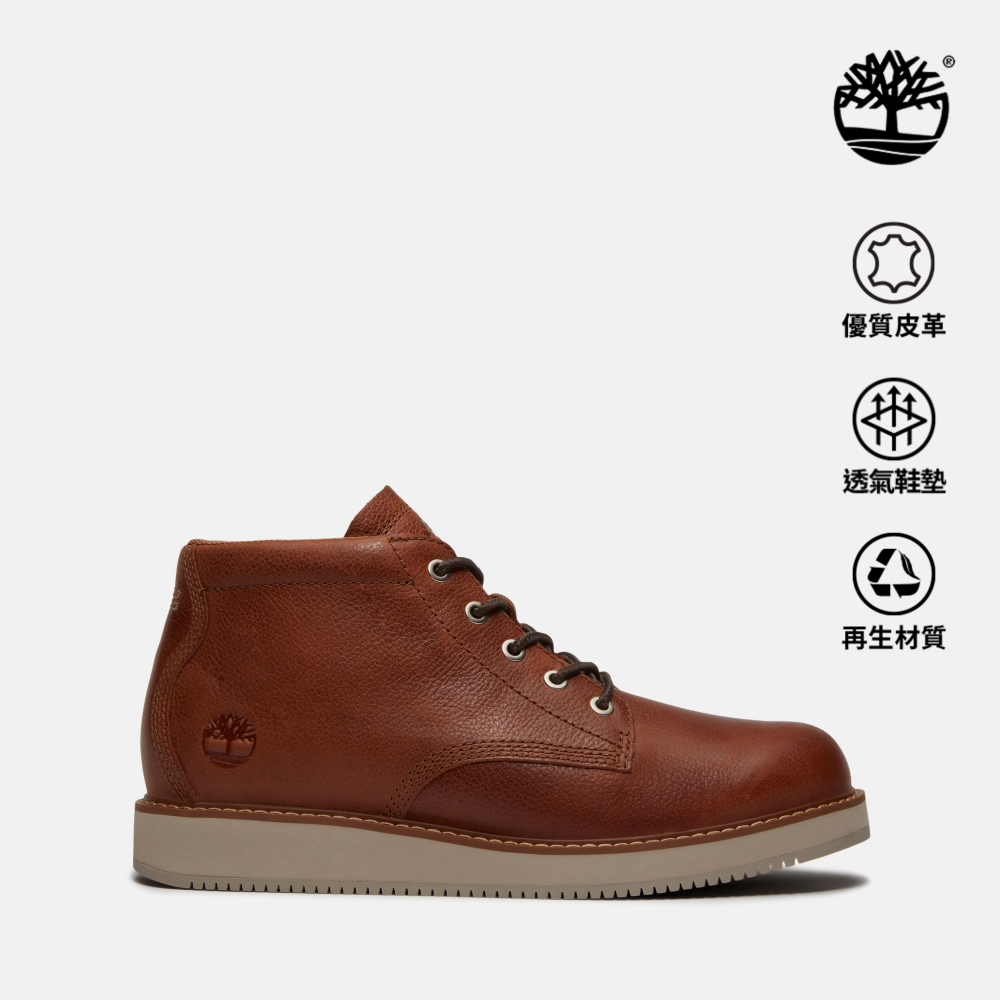 Timberland 男款棕色休閒中筒靴|A6CW2EM4