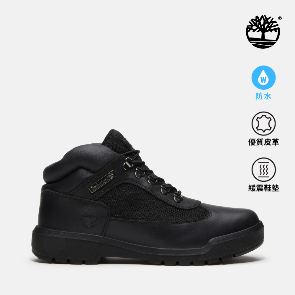Timberland 男款黑色防水戰地靴|A42SGW02