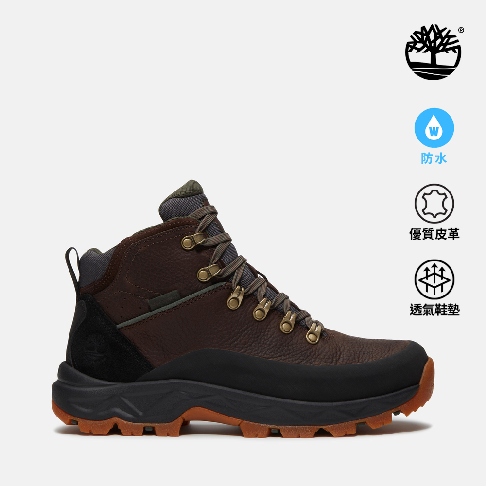 Timberland 男款深棕色Mt. Maddsen 2.0健行靴｜A2QA9W01