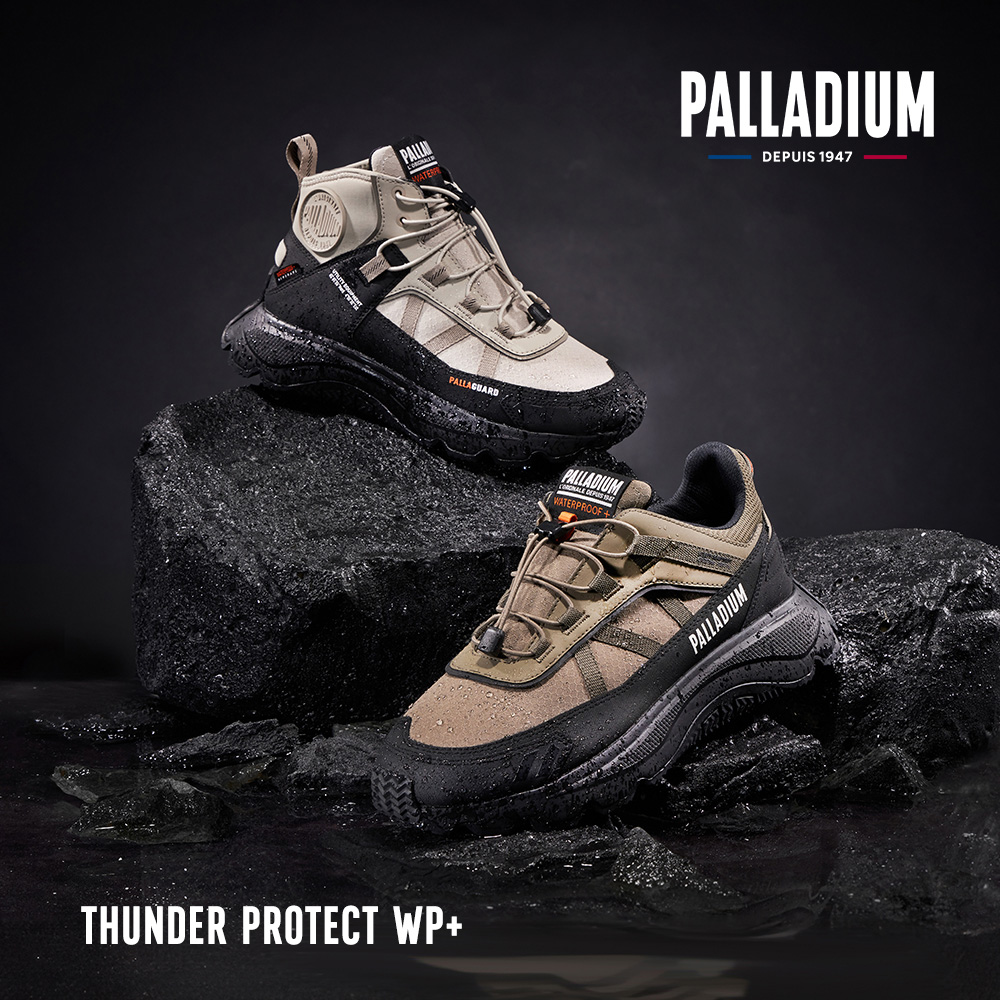 Palladium THUNDER PROTECT WP+快穿橘標防水靴/防水鞋/休閒鞋-橘