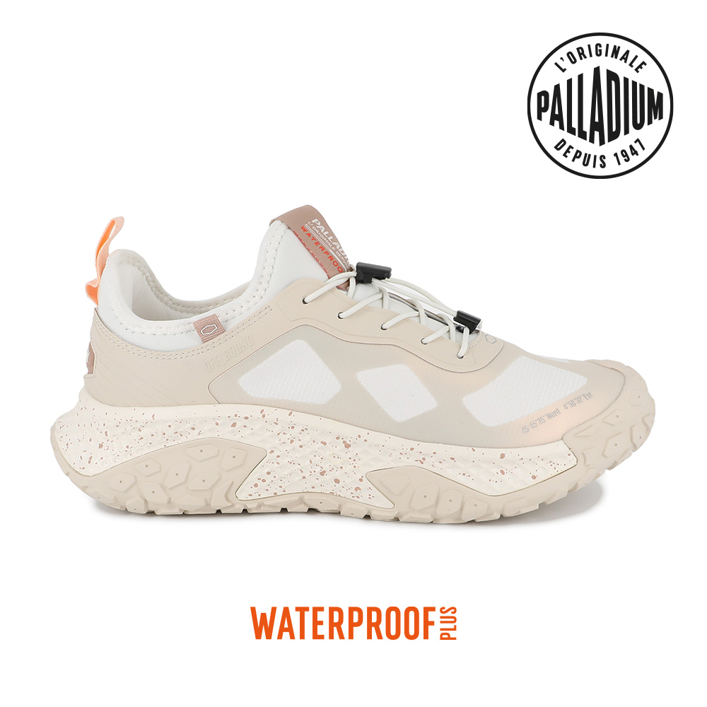 Palladium OFFBOUND WP+機能輪胎橘標防水鞋/休閒鞋/男鞋/女鞋-淡金