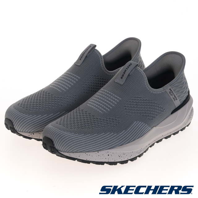 SKECHERS 斯凱奇  男鞋 休閒鞋 休閒系列 瞬穿舒適科技 BOGDIN - 210636GRY