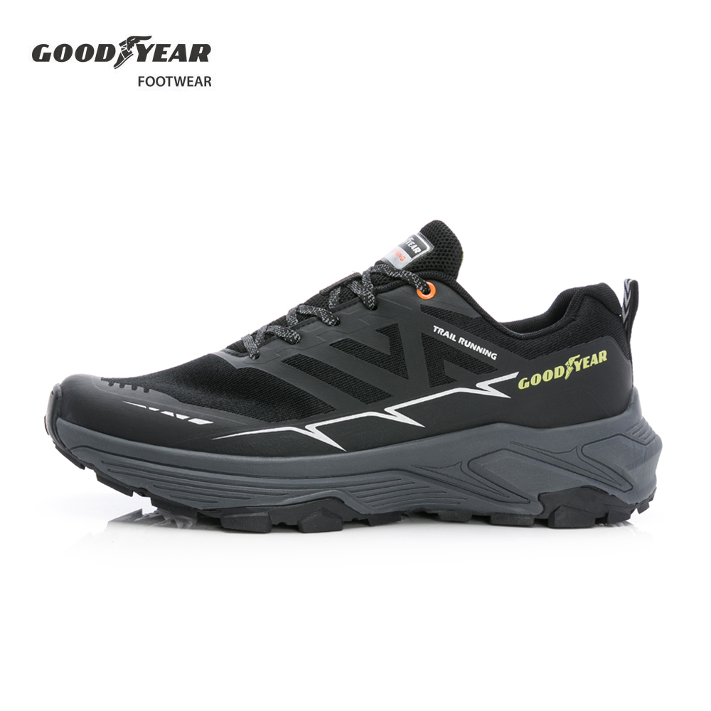 Goodyear 固特異 防撥水越野運動鞋/男 舒適 耐磨 防撥水 透氣 黑(銀河系-GAMR53210)