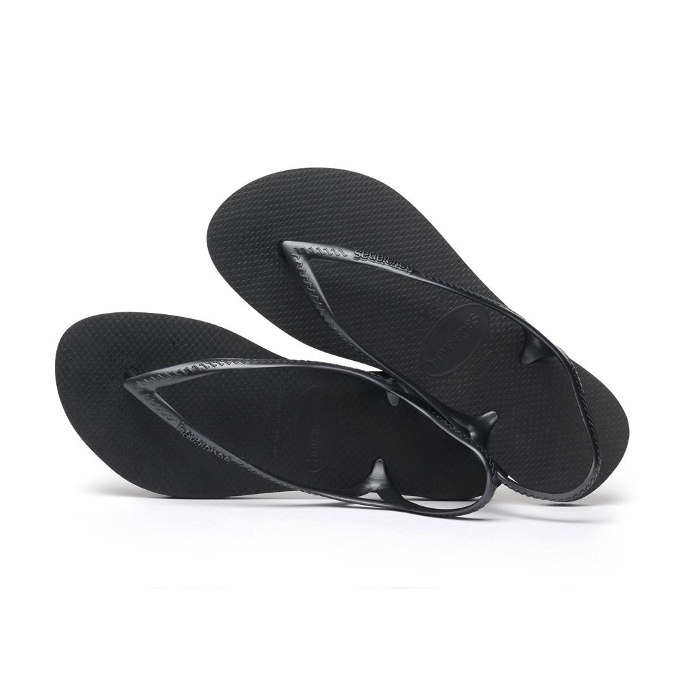 havaianas 哈瓦仕 Sunny II 黑色 女鞋 巴西人字拖 夾腳涼鞋