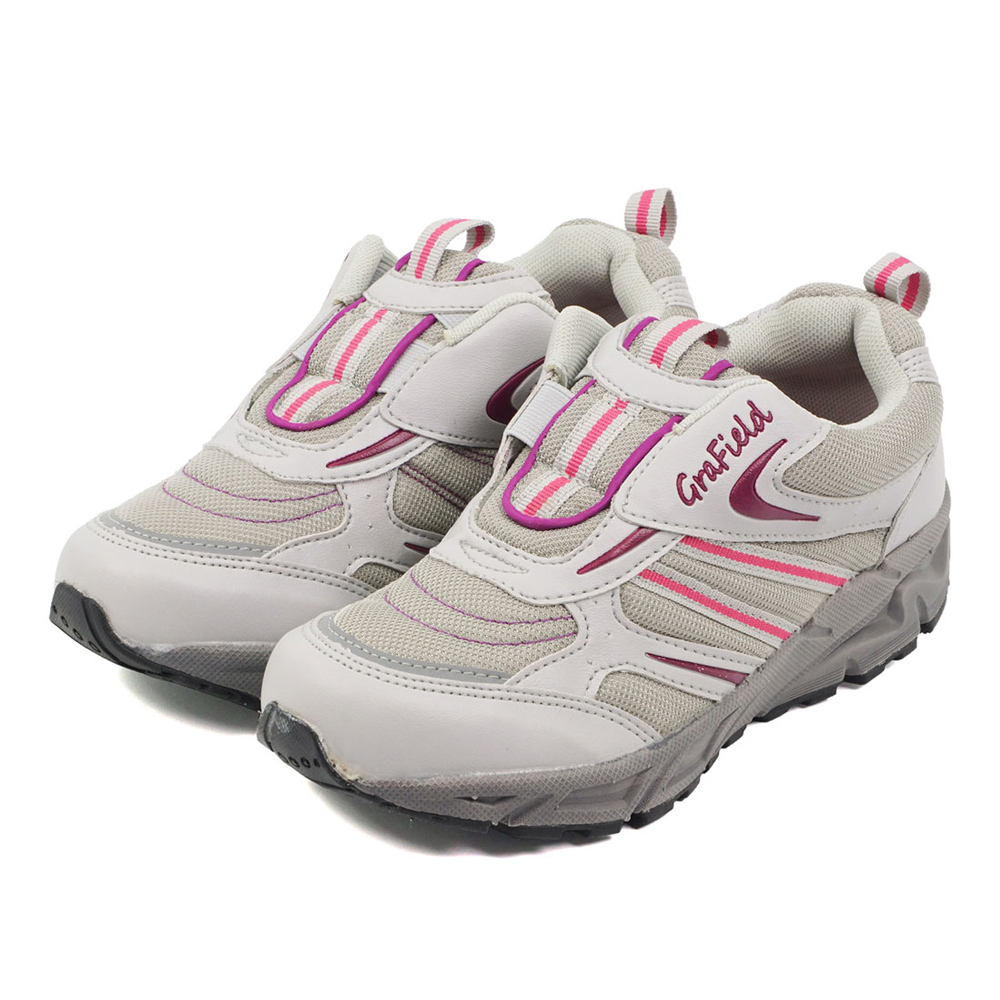 日本 AnataOmoi 灰色 足部健康 寬楦運動懶人快穿鞋