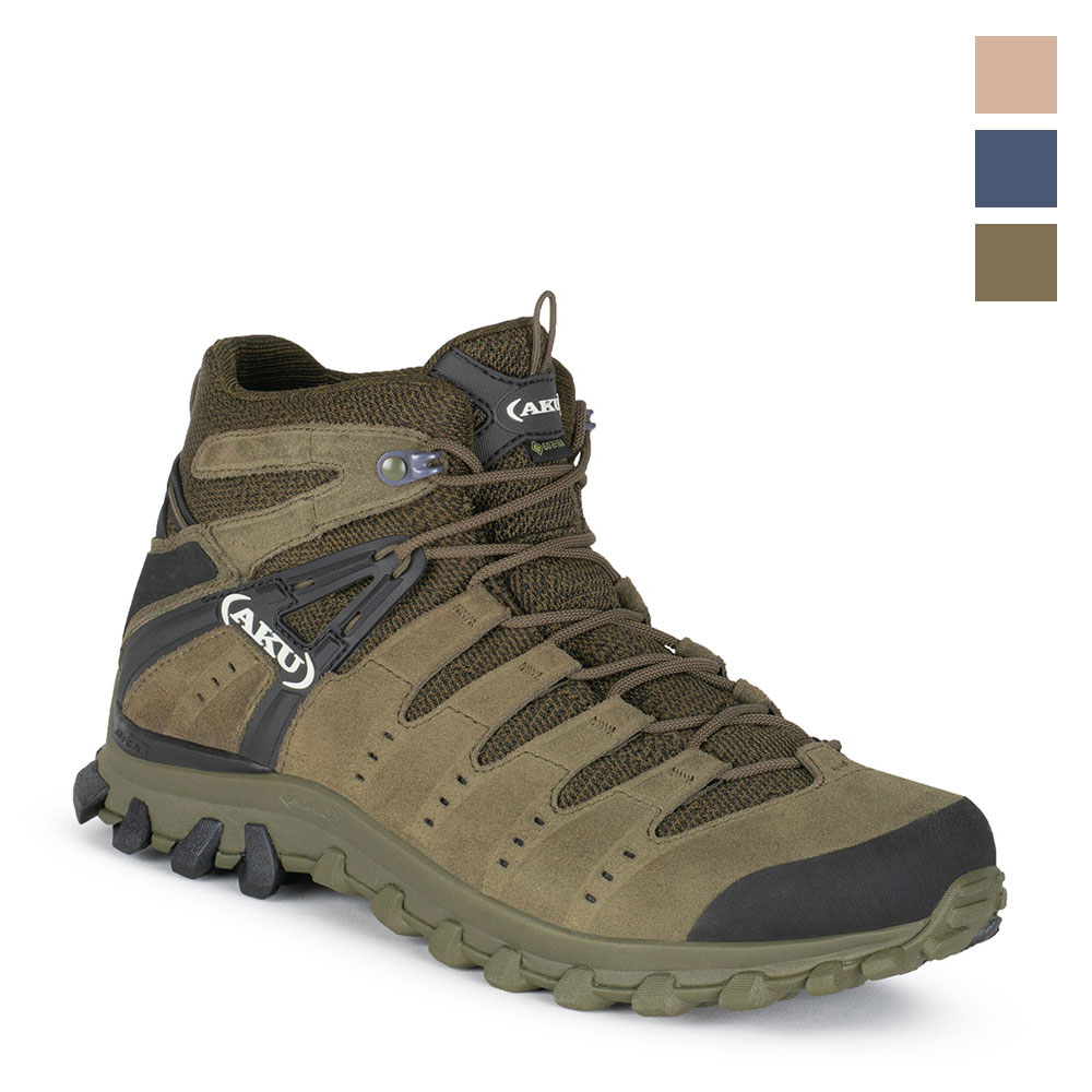 AKU 男 中筒 輕量多功能登山健行鞋 ALTERRA LITE MID GTX