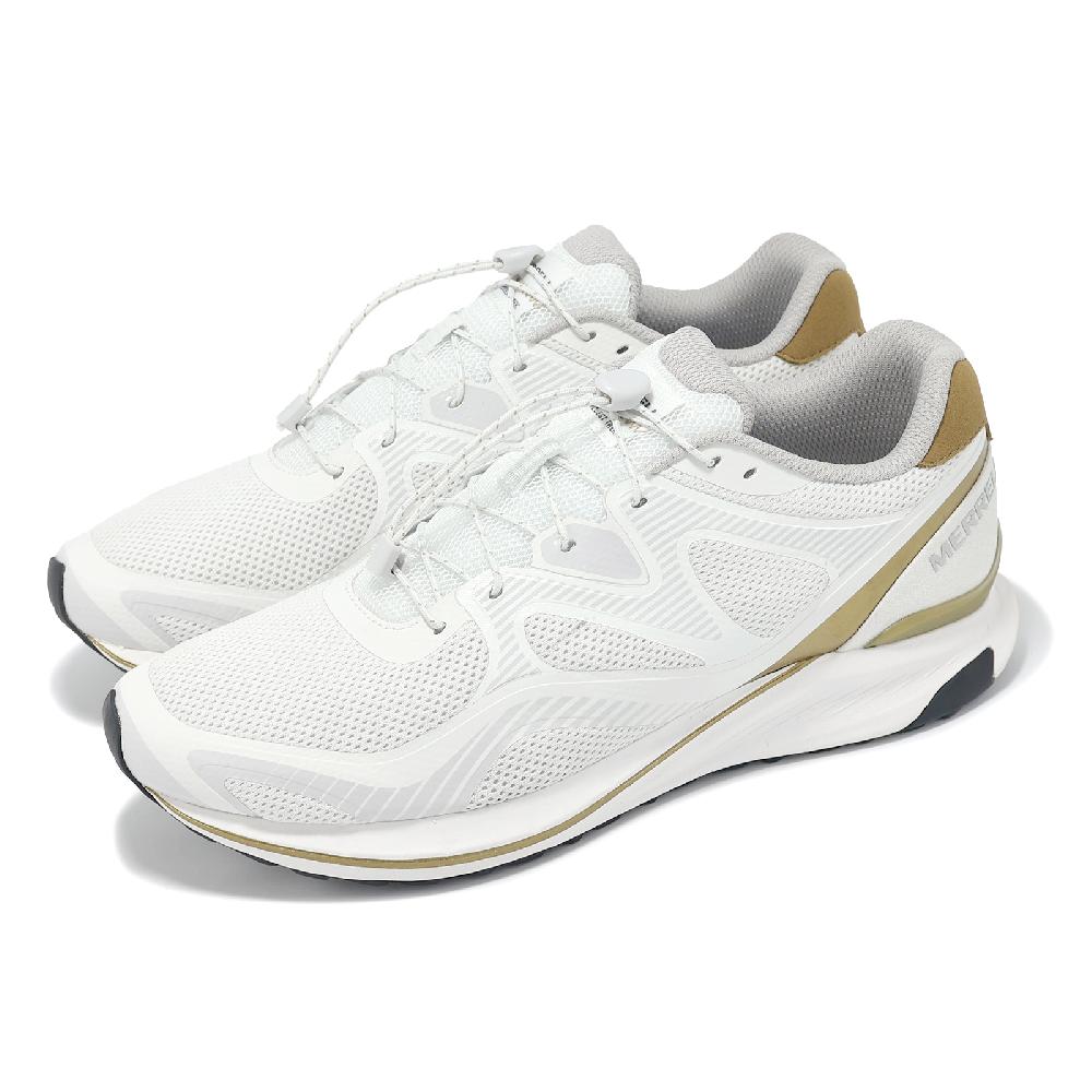 Merrell 邁樂 戶外鞋 Skyquest Trek 男鞋 白 金 抽繩鞋帶 抓地 ML032963