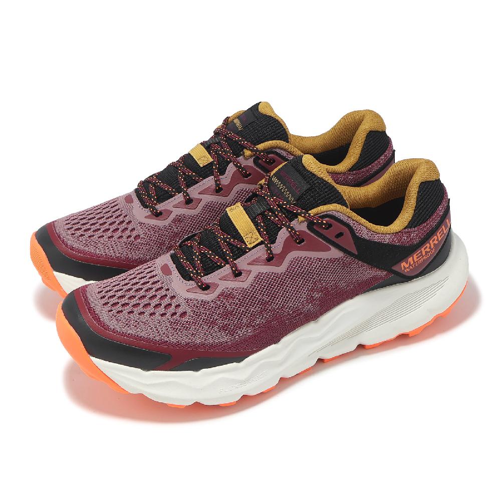 Merrell 邁樂 越野健行鞋 Nova 4 WP 男鞋 紫 黑 防水鞋面 緩衝 抓地 支撐 戶外鞋 ML068593