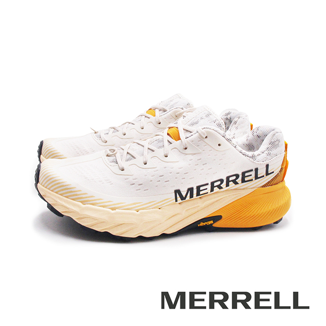 Merrell 邁樂 (男)AGILITY PEAK 5輕量戶外越野慢跑運動鞋 男鞋-黃色