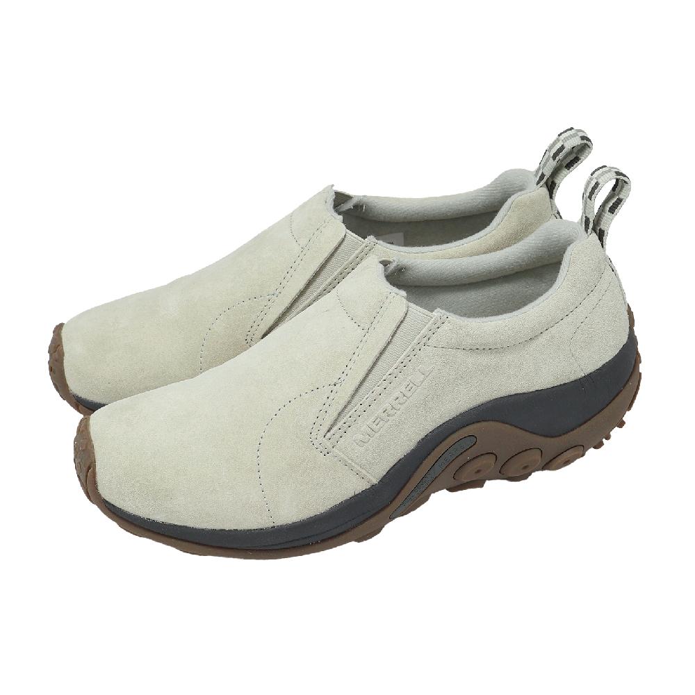 Merrell 邁樂 休閒鞋 Jungle Moc 男鞋 米 棕 麂皮 緩衝 鬆緊帶 易穿脫 ML007379