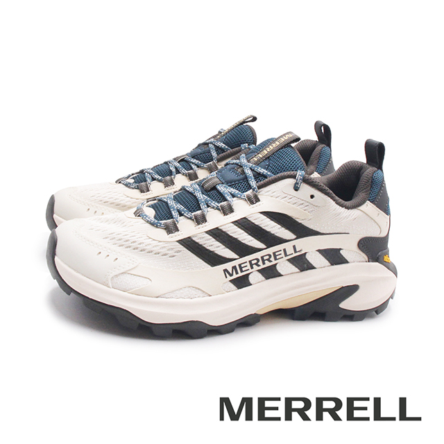 Merrell 邁樂 (男)MOAB SPEED 2 登山止滑健行越野鞋 男鞋-米黑色