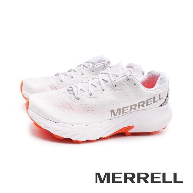 Merrell 邁樂 (男)AGILITY PEAK 5輕量戶外越野慢跑運動鞋 男鞋-白色（其他規格）
