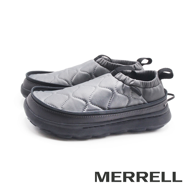 Merrell 邁樂 (男)HUT MOC 2 PACKABLE PLUS 輕量拉鍊懶人休閒鞋 男鞋-金屬灰色