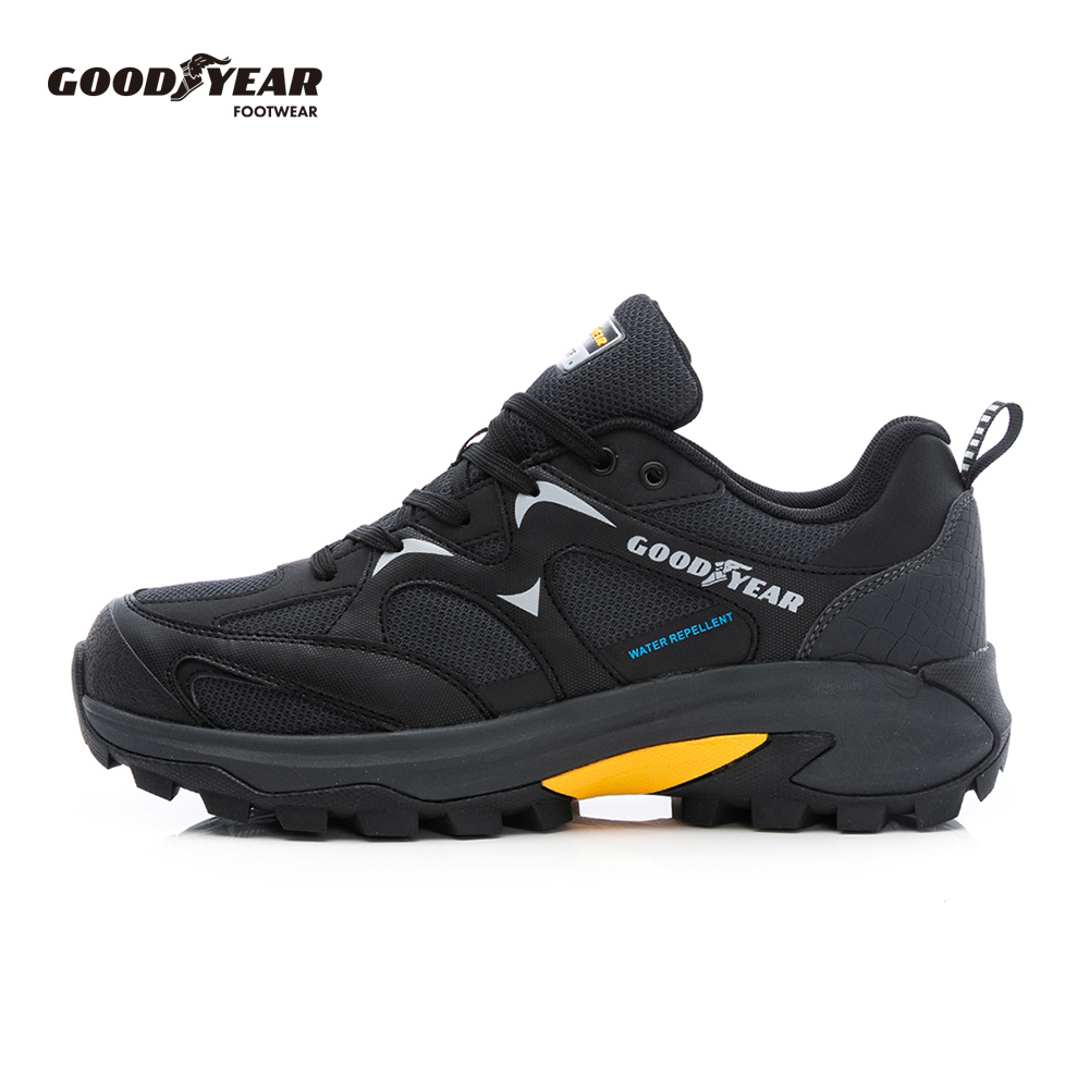 Goodyear 固特異 越野戶外健行鞋/男 Q彈 抓地 耐磨 防撞 黑(行野-GAMO63400)