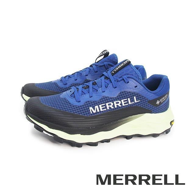 Merrell 邁樂 (男)AGILITY PEAK 6 GTX 防水輕量戶外越野訓練鞋 男鞋-藍色（其他規格）