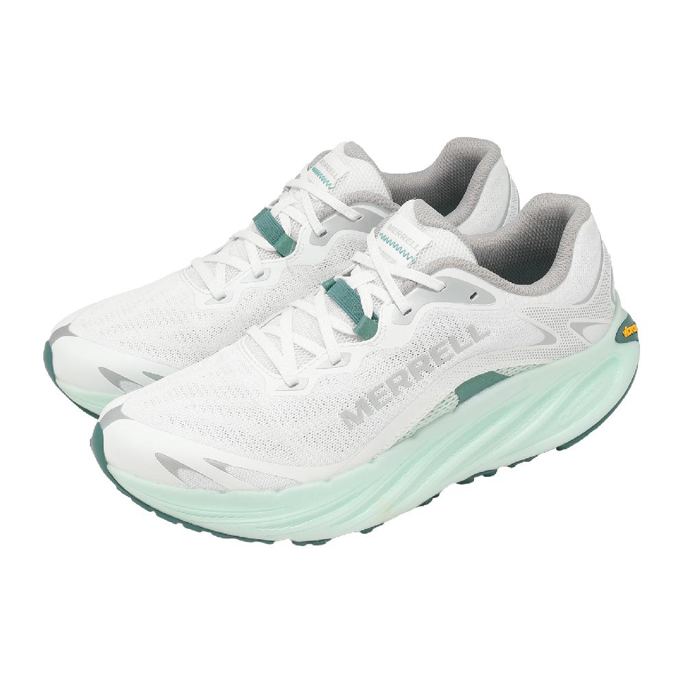 Merrell 邁樂 越野跑鞋 Promorph 男鞋 白 綠 緩震 戶外 厚底 運動鞋 ML00003481