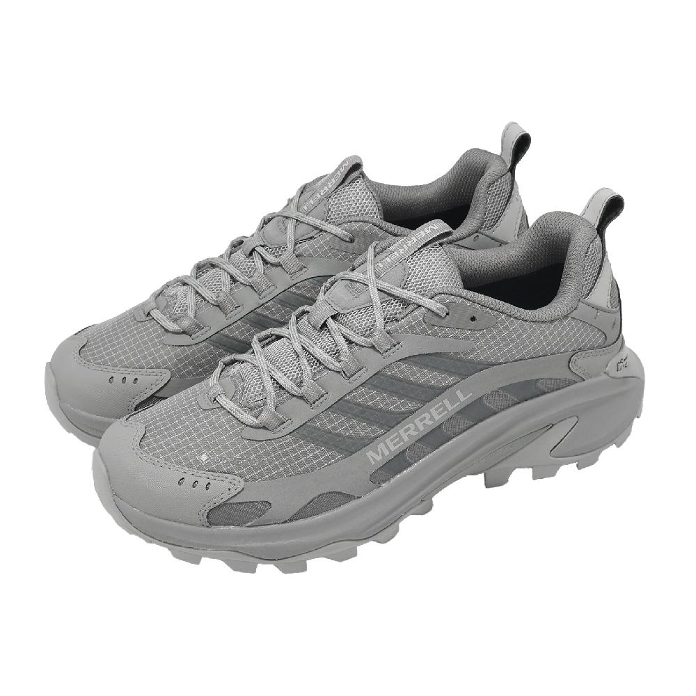 Merrell 邁樂 登山鞋 Moab Speed 2 GTX 男鞋 灰 防水 郊山 越野 黃金大底 ML00003617