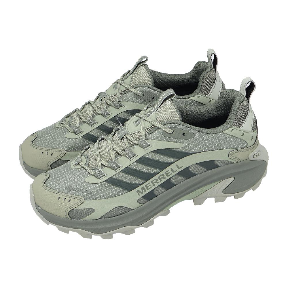 Merrell 邁樂 登山鞋 Moab Speed 2 GTX 男鞋 綠 防水 戶外 越野 黃金大底 ML00003616