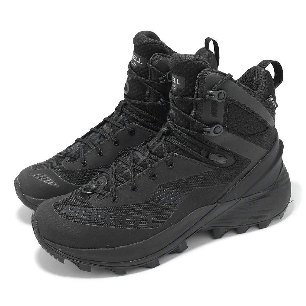 Merrell 邁樂 戶外鞋 Rogue Tactical GTX 男鞋 黑 高筒 防水 黃金大底 抓地 防滑 登山鞋 ML005251