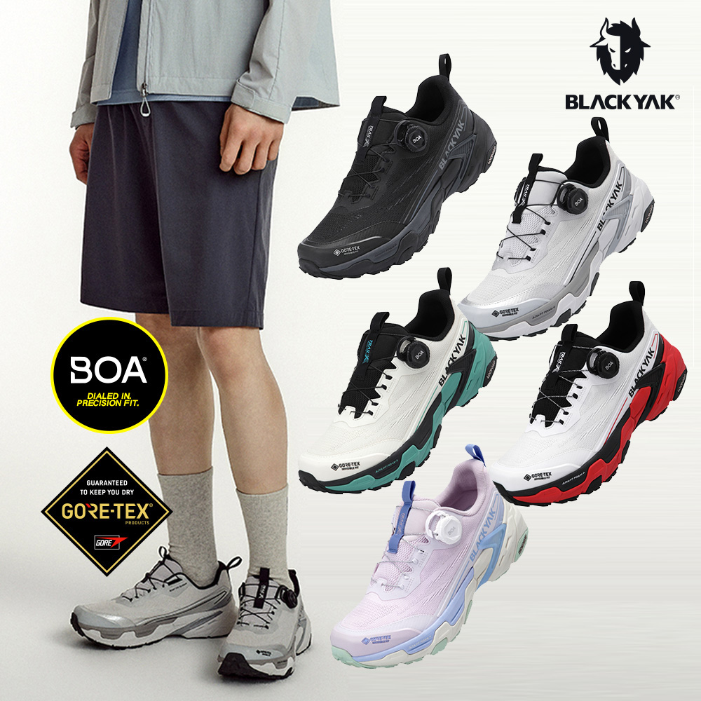BLACKYAK TRAIL-X 01 GTX防水健行鞋(5色)-輕量 透氣 BOA GTX防水鞋 健行鞋 BYFB1NFH05