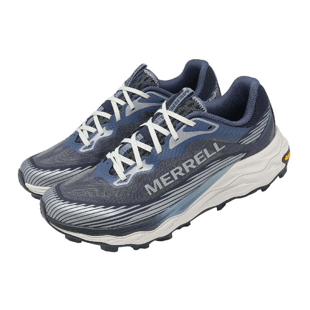 Merrell 邁樂 越野跑鞋 Agility Peak 6 男鞋 藍 戶外 黃金大底 ML00005813
