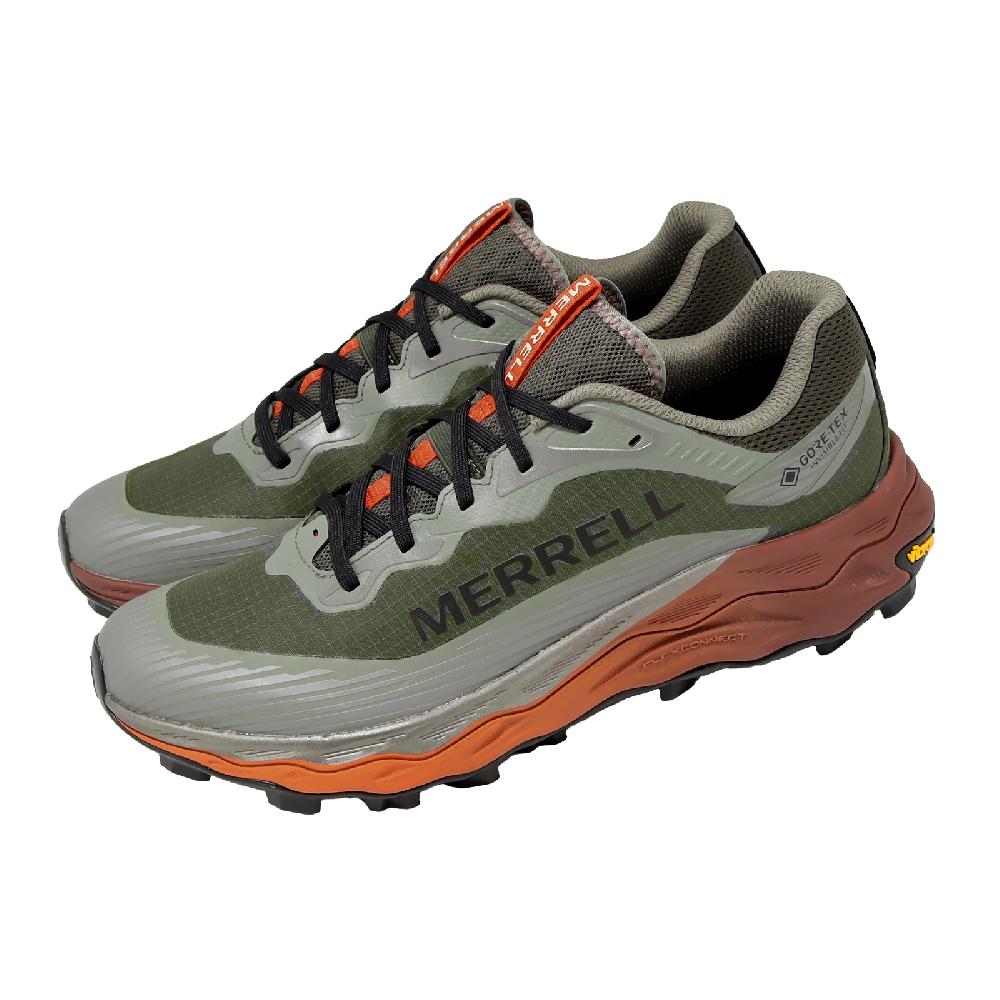 Merrell 邁樂 越野跑鞋 Agility Peak 6 GTX 男鞋 灰 防水 戶外 黃金大底 ML00005562