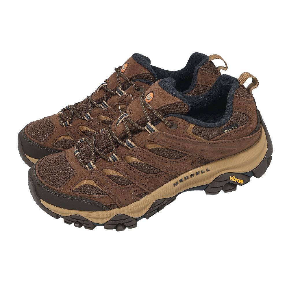 Merrell 邁樂 登山鞋 Moab 3 GTX 男鞋 棕 防水 戶外 機能 越野 ML00005396