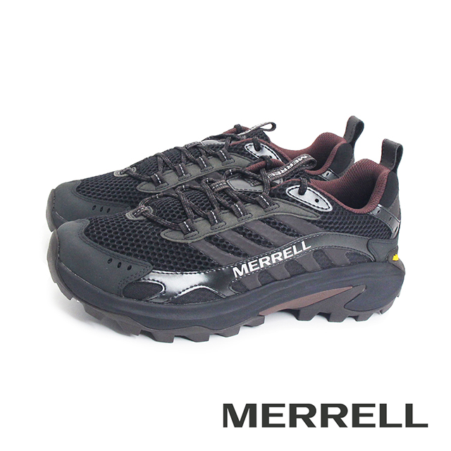 Merrell 邁樂 (男)MOAB SPEED 2 VENT 2K SE登山健行鞋 男鞋-黑棕色
