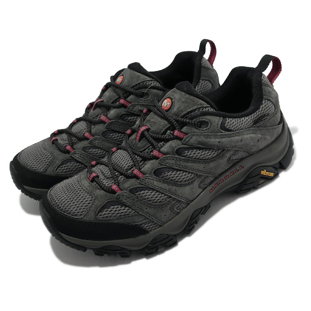 Merrell 邁樂 登山鞋 Moab 3 GTX 2E 寬楦 男鞋 防水 灰 黑 郊山 戶外 越野 Vibram ML036263-W