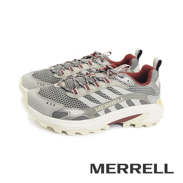 Merrell 邁樂 (男)MOAB SPEED 2 VENT 2K SE登山健行鞋 男鞋-銀灰色