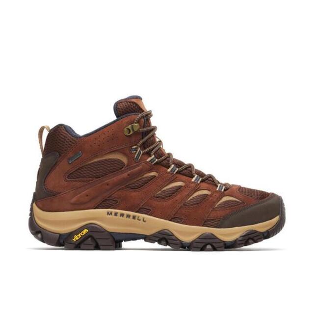 Merrell 邁樂 Merrell Moab 3 Mid GTX [ML00005413] 男 登山鞋 防水 戶外 越野 中筒 紅棕