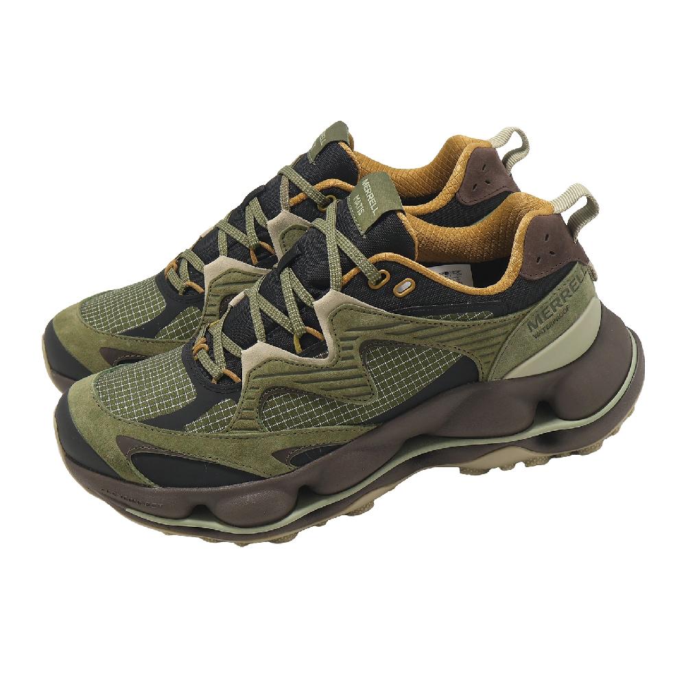 Merrell 邁樂 登山鞋 Speedarc Matis LTR WP 男鞋 綠 防水鞋面 抓地 ML00005537