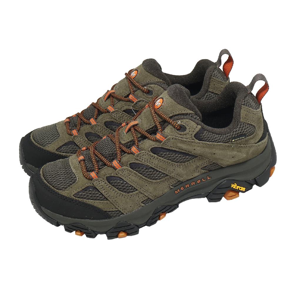 Merrell 邁樂 防水登山鞋 Moab 3 GTX 男鞋 Gore-Tex 綠 低筒 戶外 ML035801