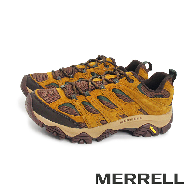 Merrell 邁樂 (男)MOAB 3 GORE-TEX防水登山健行鞋 男鞋-橘棕色
