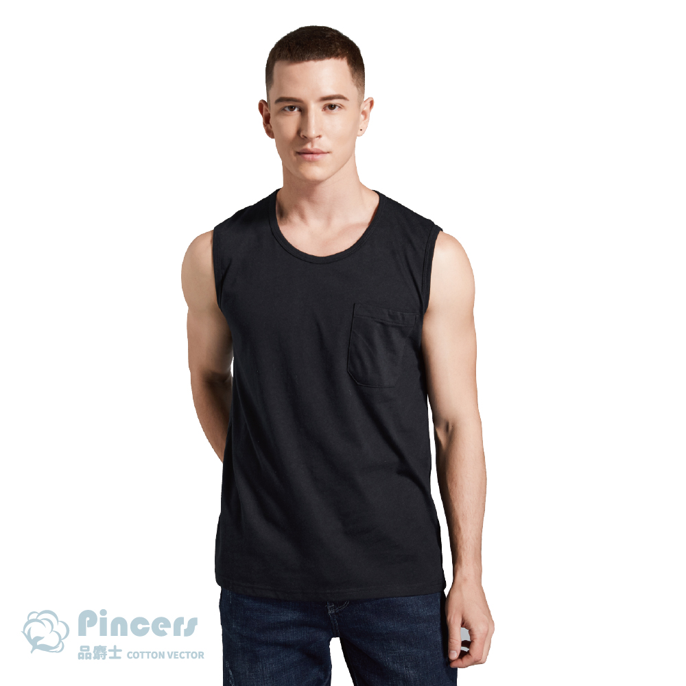 【Pincers品麝士】男士口袋背心 彩色吊嘎 男背心 (M-XL /8色) - PChome 24h購物