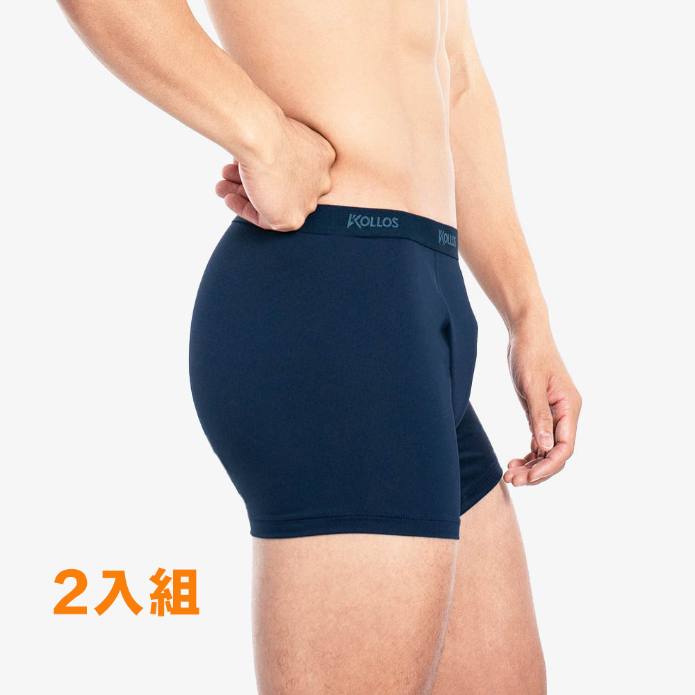 KOLLOS 科樂思 洸動能男款健康樂活內褲 (2件) 夜幕藍