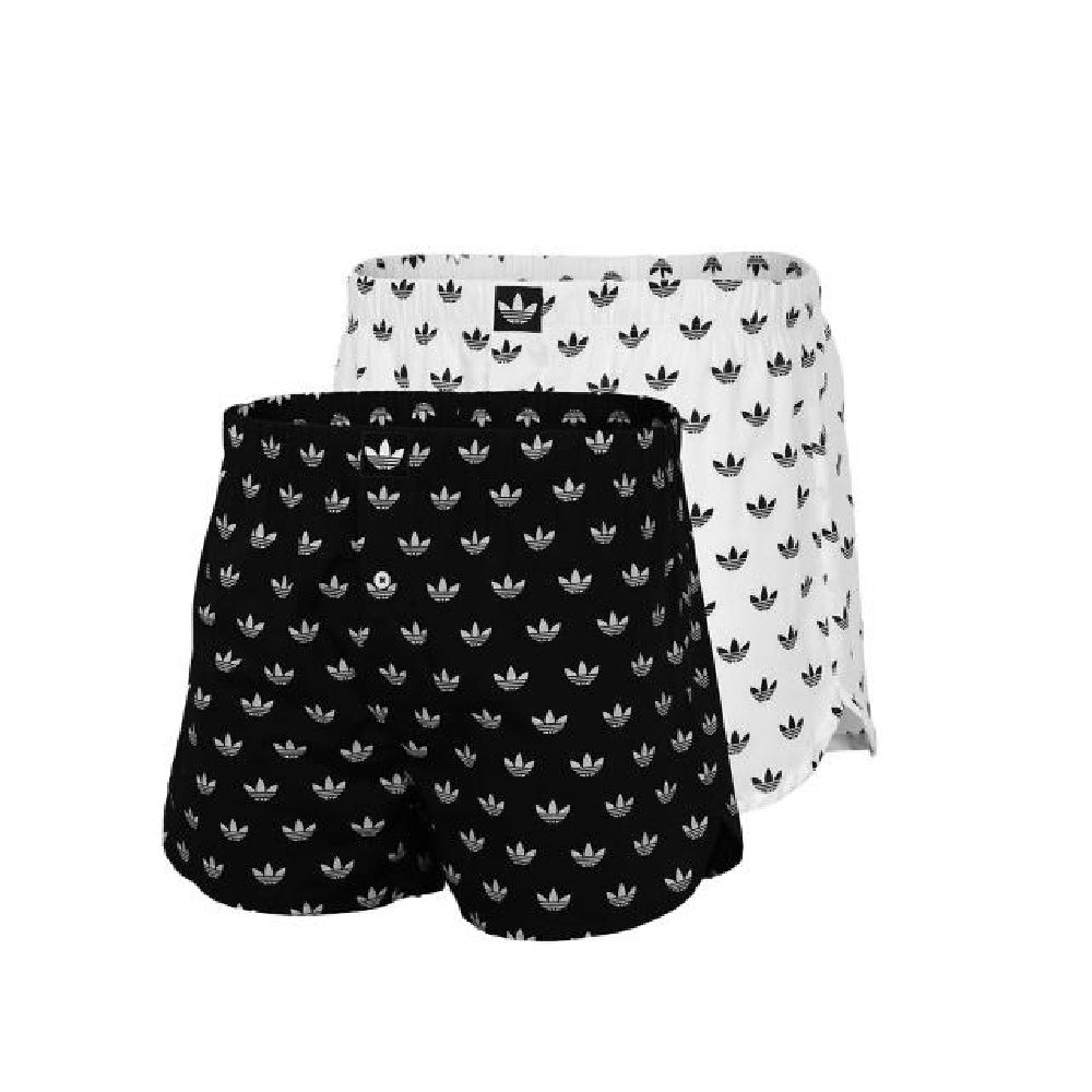 adidas 愛迪達 男士 舒適核心棉質內褲兩件組 COMFORT CORE COTTON ICON WOVEN BOXER