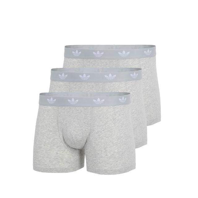 adidas 愛迪達 男士 彈性貼身內褲三件組 COMFORT FLEX COTTON TRUNK 3 PAIRS