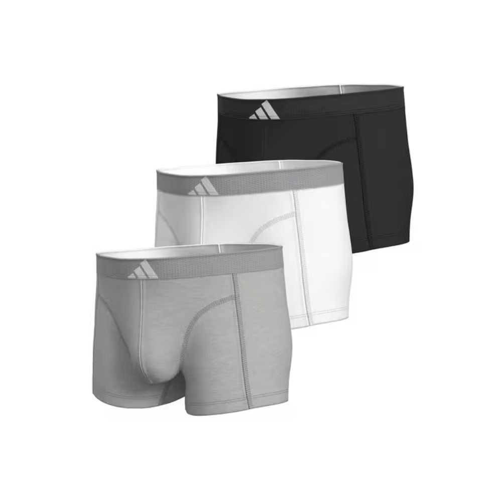 adidas 愛迪達 男士 透氣速乾親膚四角內褲三入組 AFC BODY - 3PK TRUNK(其他規格)
