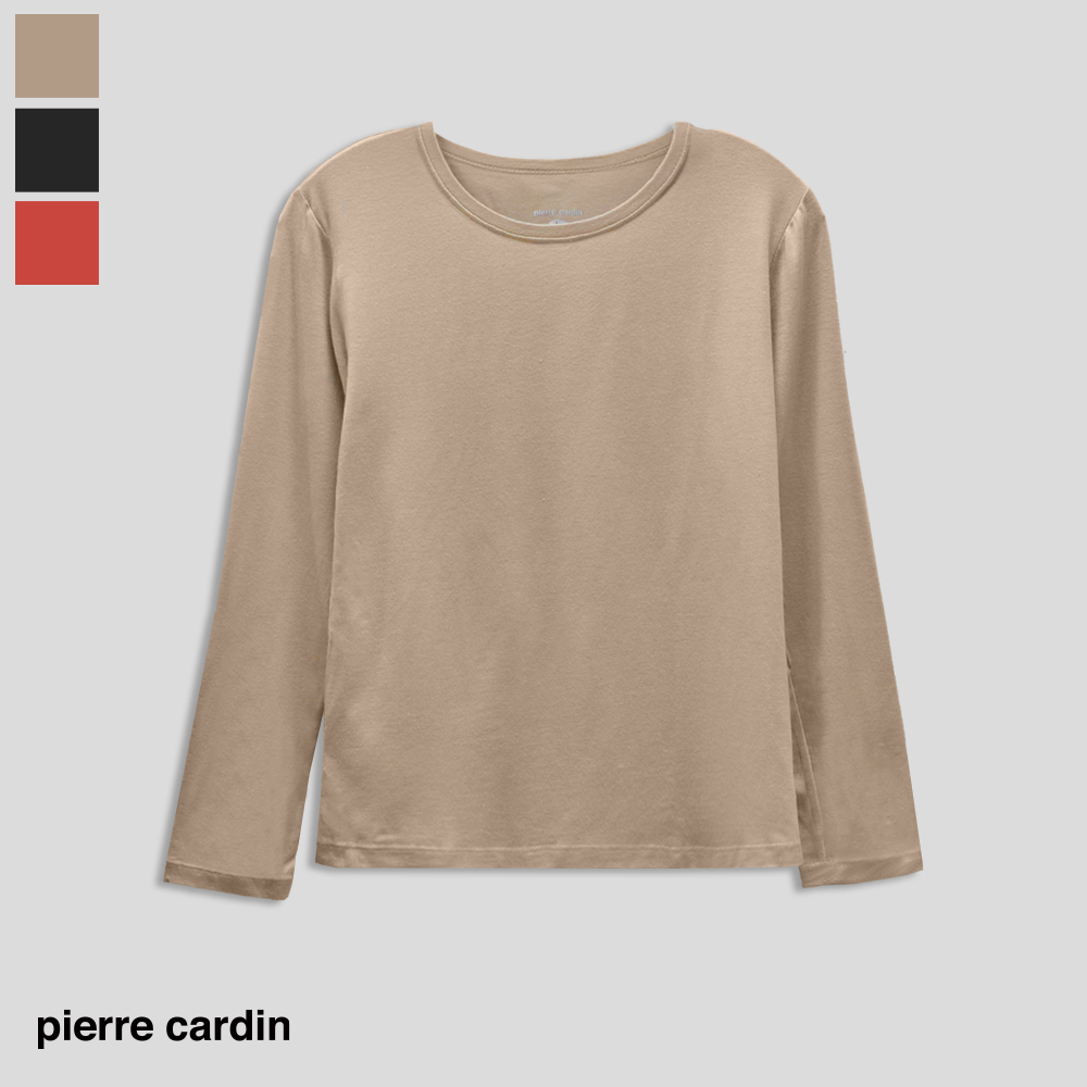 Pierre Cardin 皮爾卡登 女膠原蛋白親膚長袖上衣